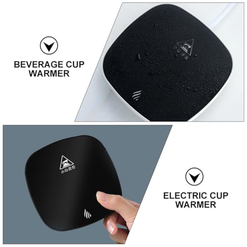 Electric USB Cup Warmer 50℃ Constant Temperature Beverage Mug Heater Compact Home Desk Coffee Warmer for Office and Kitchen Use
