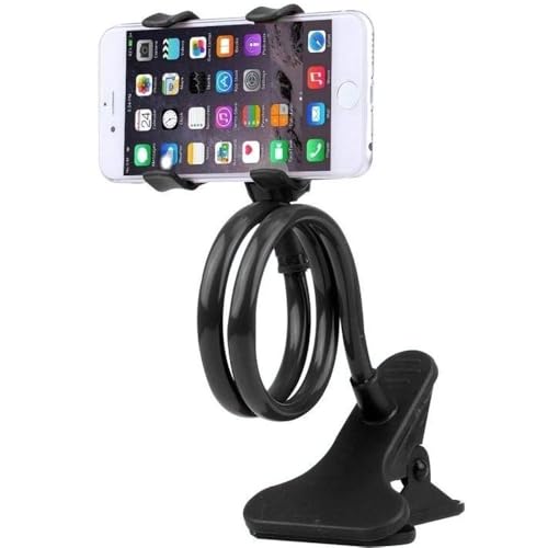 Suporte para Celular Flexível Rotação 360° (Preto)