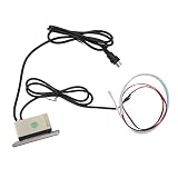 Interruptor Reclinable Eléctrico, Controlador de Sofá Eléctrico a Prueba de Desgaste 3 Botones 5a Puerto de Carga USB Tira LED para Sofá Eléctrico