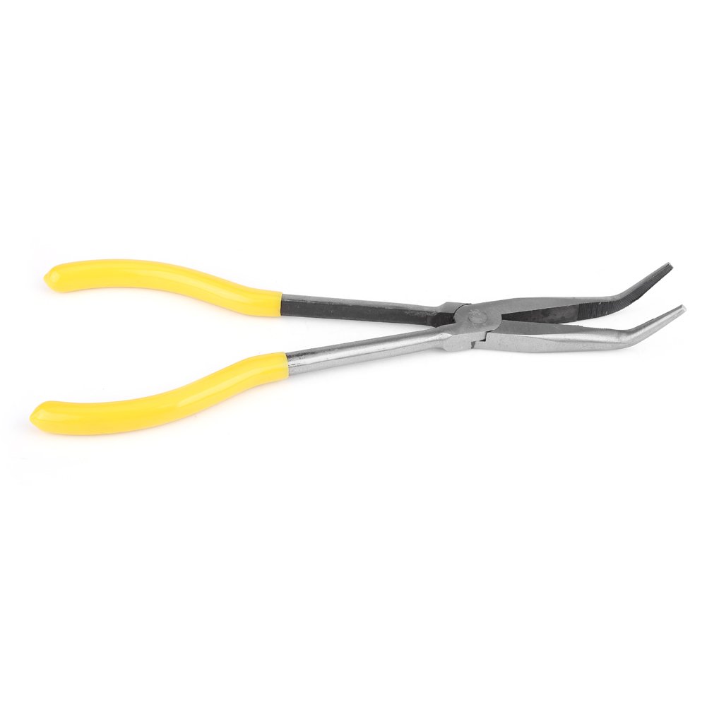 Fdit - Set di 3 pinze a becco extra lungo, 45/90 gradi, piegate a forma di O, set di 3 pezzi