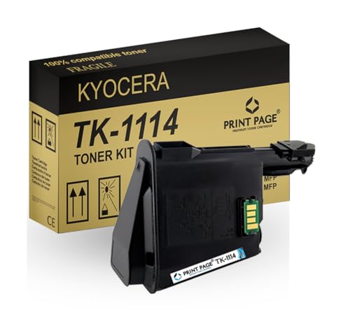 Image of TK-1114 Toner Cartridge Compatible for Printers FS-1040, 1060DN, 1020 MFP, 1041, 1120 MPF, 1061DN, 1025 MFP (1 pcs)