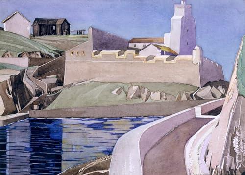 POSTERIIk Célèbre Moderne Mur Art Tableaux Posters le phare de Charles Rennie Mackintosh Paysage Toile Affiche Pour la Décoration de Bureau 60x90cm