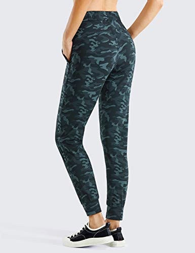 CRZ YOGA Calças de alongamento para corrida femininas de treino com cordão com punho e tornozelo atl