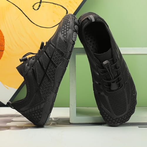 Image of Hike Barefoot Shoes Womens Men,Unisex Barefoot Water Shoes Breathable, Anti-Slip Hiking Footwear for Athletic Wide Toe Shoe Footwear for Hiking, Walking, Running, Yoga, and Water Sports
