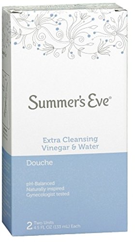 Summers Eve Douche vinagre de limpeza extra e água 2 unidades (pacote com 2)