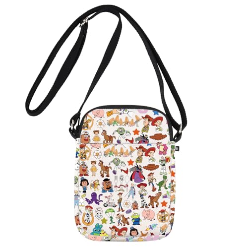 JNIAP Cartoon Movie Crossbody Bag Cartoon Lover Gifts Cartoon Characters Shoulder Bag