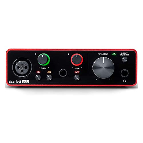 USB Audio Interface for Recording
