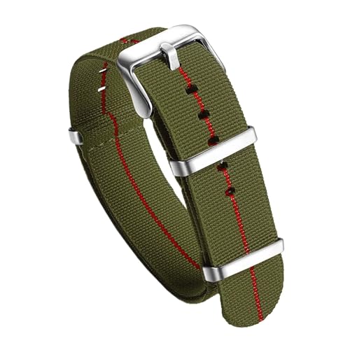 Bracelet de montre en nylon 20 mm pour homme actif au quotidien