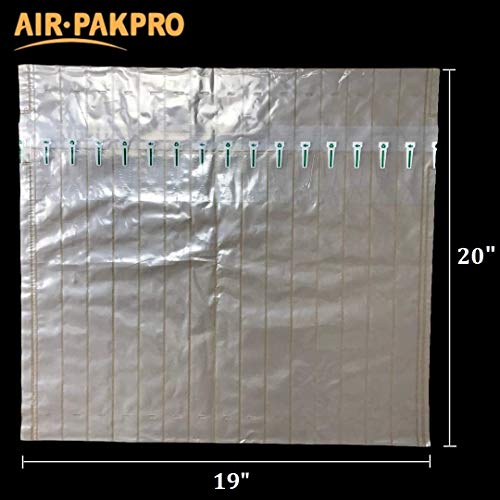 Housse gonflable ordinateur portable 17" anti-chute | Pack de 10 protections