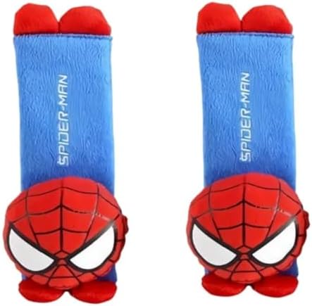 Rawan Fresh 2Pcs Cool Superhero Car Seat Belt Covers – Soft and Kawaii Shoulder Pads for Seat Strap Comfort and Decoration – Fun Auto Interior Accessories for Women, Teens & Girls image 5