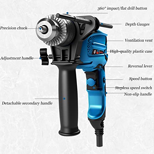 Haushalts-Plug-in-Bohrmaschine Werkzeugset elektrisches Schreiner-Reparaturwerkzeug Multifunktionswerkzeug-Set – Bild 4