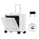 GGQAAA スーツケース キャリーケース トップオープン USB充電 多機能