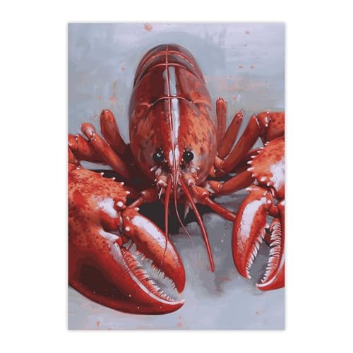 Autocollants mignons imperméables et amusants avec homard pour bouteilles d'eau, décoration d'ordinateur portable
