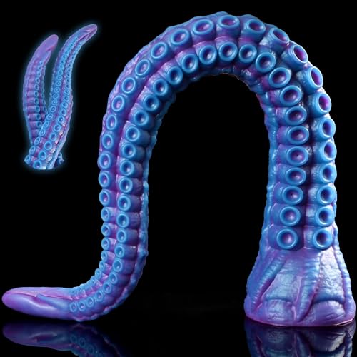 Tentacle Dildo Anal Sex Toys - 20 Monster Long Anal Dildos for G Spot & P Spot Stimulation Silicone Octopus Dildo Fantasy Dildos Anal Butt Plug Prostate Massager Adult Sex Toy for Men & Women
