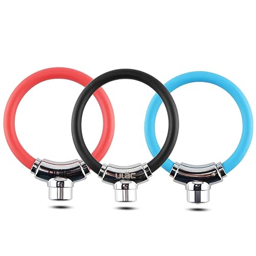 Câble pour anneau de verrouillage acier bleu iplusmile de cyclisme