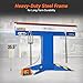 Mechmaxx 48'' Industrial Magnetic Pan and BOX Heavy Duty Sheet Metal Brake 20 Gauge Capacity Shear Press Brake, Model MSMB1250E