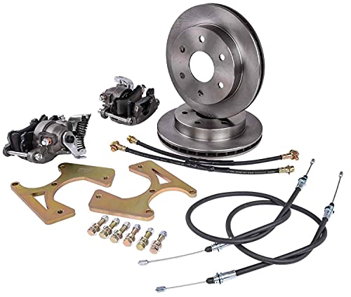 JEGS 631458 Rear Disc Brake Conversion Kit 1963-1970 Chevy C10 Truck 6 x 5.5 in.
