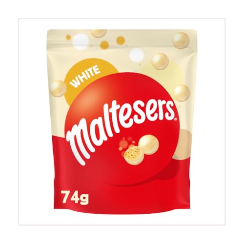 White Maltesers White Chocolate & Honeycomb Chocolate Treat 74g Pouch