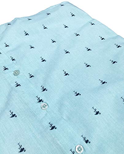 Image of Molokai Surf Button Down Slim Fit Hawaiian Short Sleeve Shirts
