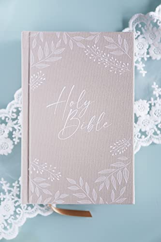 Image of NIV, Bride's Bible, Cloth over Board, Cream, Red Letter, Comfort Print