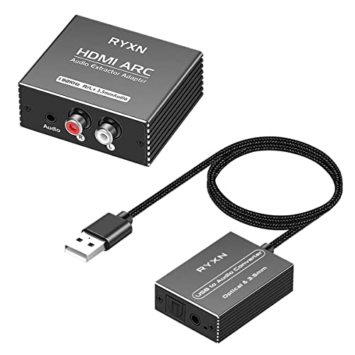 Amazon.com: HDMI ARC Audio Extractor 192KHz, USB to Optical Spdif