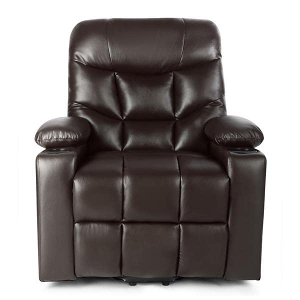 ZSEDP Leather Electric Power Lift Recliner Massage Chair for Elderly Pregnant Woman 8 Point Massage Heating Control System