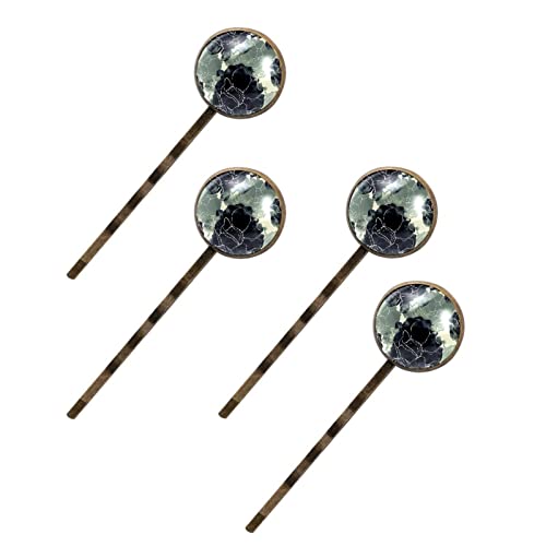 Barrettes à cheveux lot de 4 idée cadeau femme motif floral