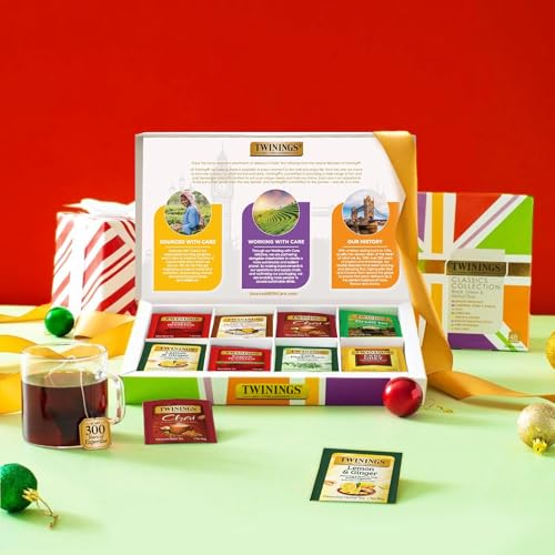 image for Twinings Tea Classics Collection Gift Box Variety Sampler, 48 Tea Bags