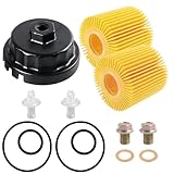 SKTMH 04152-yzza1 Oil Filter Change Kit with 64mm Oil Filter Wrench, Oil Drain Plug & Gasket for