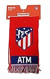 Bufanda Telar Atlético de Madrid - Coraje y Corazón - Una Cara