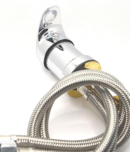 Friseursalon Wasserhahn Ventil Wasserhahn für Waschbecken Rückspülung Shampoo Stuhl (150 cm)