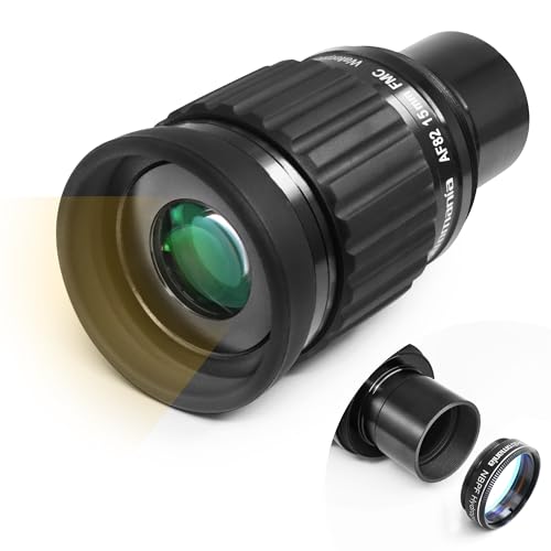 Astromania 1.25'-82 Degree SWA-15mm Compact Eyepiece, Waterproof & Fogproof...