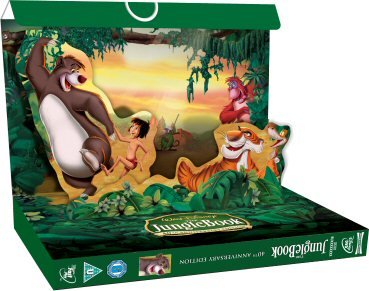 The Jungle Book (2 Disc Platinum Ed) Ltd Pop Up Packaging