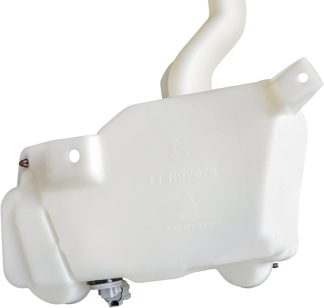 DNA Motoring OEM-WT-AC1288122 Car Windshield Washer Fluid Reservoir Assembly Compatible with 01-05 Acura MDX w/Fluid Level Sensor