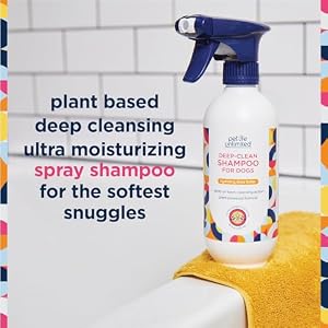 Dog Shampoo and Conditioner Foaming 2-in-1 Spray - Plant-Based Vanilla Ginger Scented Pet Shampoo & Dog Conditioner Spray - Made in The USA - Two-Way Spray - 16 Ounce (Pack of 1) Dog Shampoo and Conditioner Foaming 2-in-1 Spray – Plant-Based Vanilla Ginger Scented Pet Shampoo & Dog Conditioner Spray – Made in The USA – Two-Way Spray – 16 Ounce (Pack of 1)