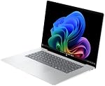 HP Laptop OmniBook 5 16 inch Next Gen AI PC, 2K OLED Display, Snapdragon X Plus, 32 GB RAM, 1 TB SSD, Adreno GPU, Wi-Fi 6E, Windows 11 Home, Glacier Silver, 16-fb0016ca