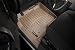 2007 - 2014 Chevrolet Suburban Front Set - WeatherTech Custom Floor Mats Liners - Tan