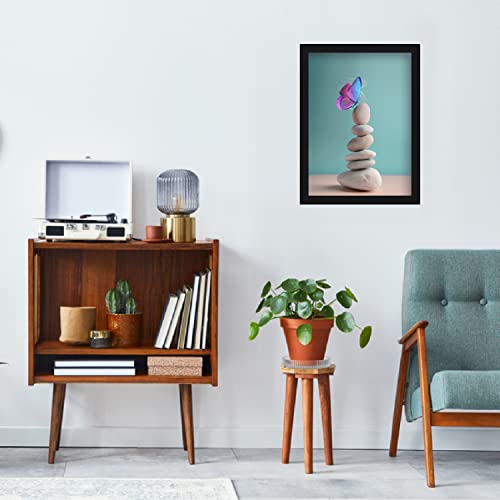 Black A2 Poster Frame Display 16.5 X 23.4 Inch Posters And Pictures - Horizontal And Vertical Wall Hanging Option Set Of 3 #TOP6