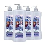Suave Kids 3 in 1 Enchanted Berry Pack of 4 Shampoo, Conditioner, & Body Wash,Dermatologist Tested and Tear-free 28 oz