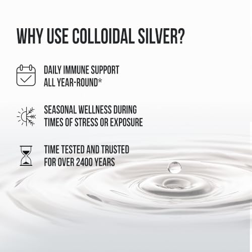 Sovereign Silver Immune Support, Colloidal Silver, 8 fl oz (236 mL) - image 5