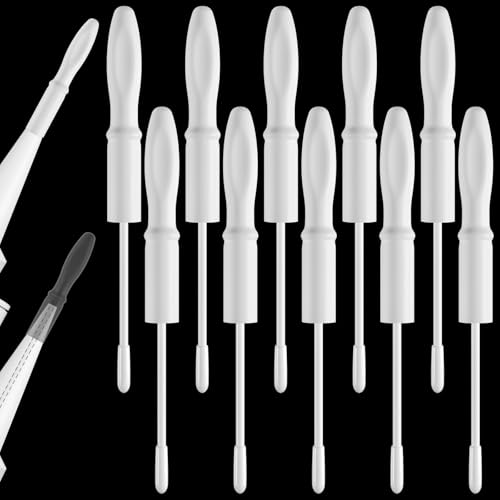 Gisafai 10 Pcs Caulk Tube Caps Reusable Universal Sealer, White
