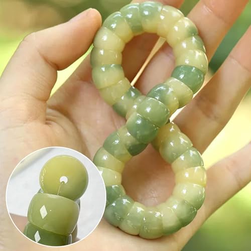 Image of Fidget Bracelet for Women Natural Bodhi Seeds Beaded Anxiety Stress Bracelets Zen Fidget Stretch Bracelets Alleviate Protection Healing Bodhi Jewelry Gifts for Women Men