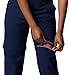 Columbia Women's Leslie Falls Convertible Pant, Collegiate Navy, 16