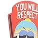 South Park You Will Respect My Authority Metal Sign - Funny Eric Cartman South Park Sign for Man Cave or Teen Room