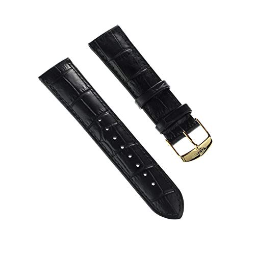 Bracelet de montre en cuir Lotus 22 mm noir homme L18156 L18150 L18154