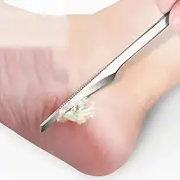 Kit profissional de pedicure – Pacote com 3 lixas para pés e removedores de calos de aço inoxidável – Raspador de pele morta para homens e mulheres – Ferramentas duráveis de cuidados com os pés para