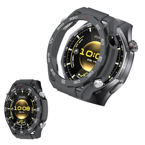 HUAWEI Watch GT 6 Pro 46MM 用 ケース カバー ガラスフイルム一体型ケース 【NOUKAJU】For HUAWEI Watch GT 6 Pro 46MM スマートウォッチ ケース 保護フィルム PC+強化ガラスフ カバー 一体型