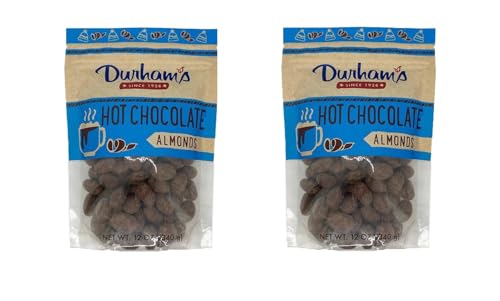 Durham's Hot Chocolate Almonds 12 oz(pack of 2)