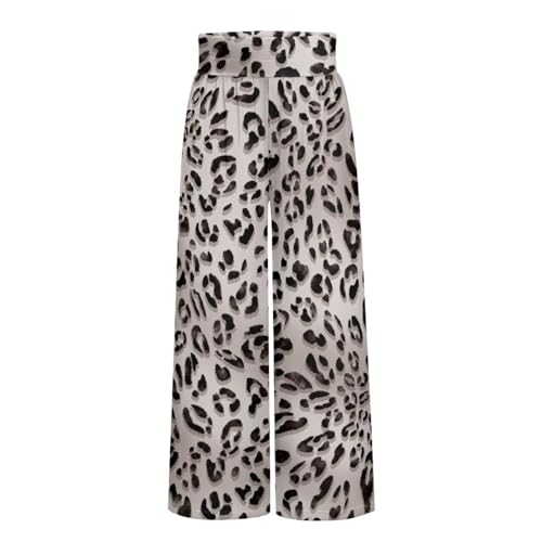 Modysero Womens Wide Leg Pants High Waisted Casual Palazzo Pants Soft Comfy Ladies Lounge Pants with Pockets