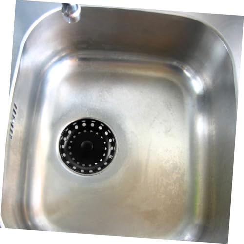 Colador y tapón para desagüe de lavabo de acero inoxidable miniatura 5